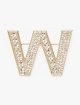 Брошь WEEKEND ACCESSORIES со стразами: фото - Invogue