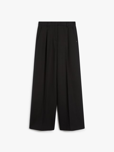 Чорні брюки Sportmax палаццо: фото - Invogue