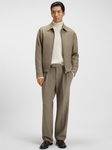 Білий светр BOSS з вовни: фото 1 - Invogue