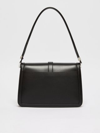 Черная сумочка Max Mara кожаная: фото 3 - Invogue