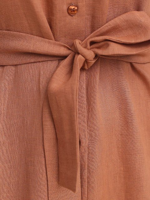 Коричнева сукня MARINA RINALDI : фото 7 - Invogue