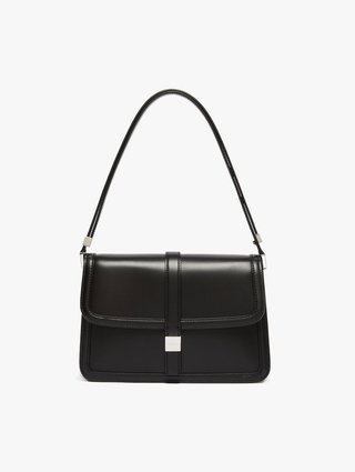 Черная сумочка Max Mara кожаная: фото - Invogue