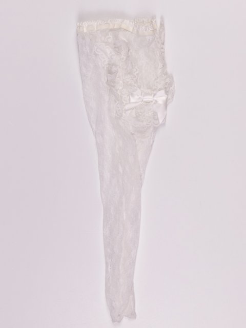 Кремовые колготы MONNALISA: фото 2 - Invogue