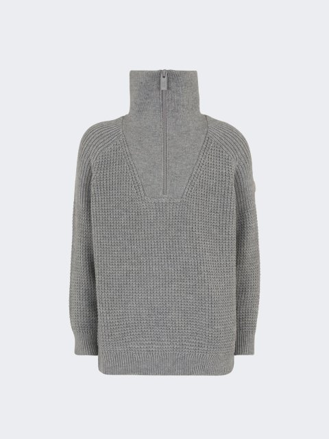 Сірий светр EMPORIO ARMANI KIDS з бавовни: фото - Invogue
