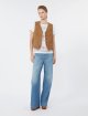 Белая футболка Weekend Max Mara из хлопка и эластана с вышивкой: фото 1 - Invogue