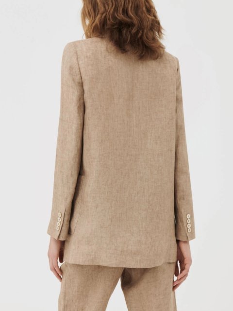 Бежевий жакет MARELLA: фото 3 - Invogue