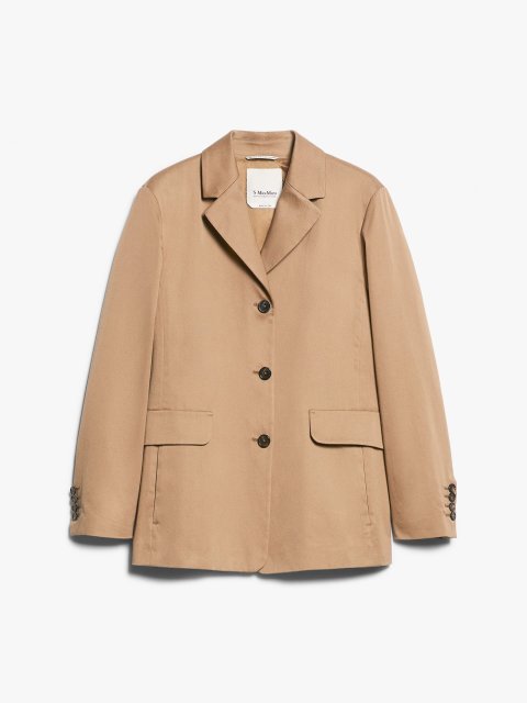 Темно-бежевий жакет Max Mara прямого крою: фото - Invogue