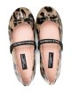 Леопардові балетки DOLCE&GABBANA KIDS зі шкіри: фото 2 - Invogue