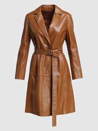 Коричневое пальто MAX MARA: фото - Invogue