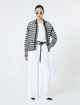 Біло-синій кардиган у смужку Max Mara з бавовни: фото 1 - Invogue