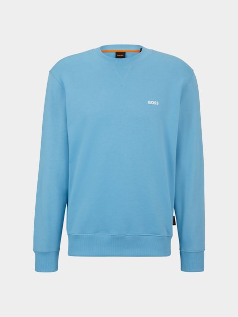 Синий свитшот BOSS: фото - Invogue