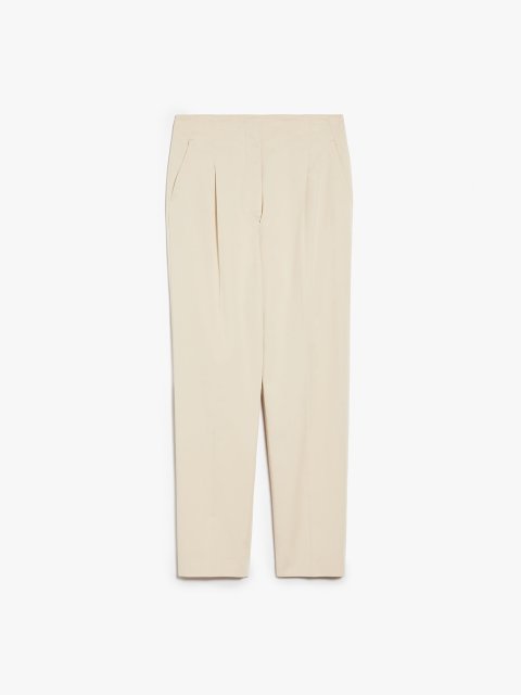 Бежеві брюки MAX MARA : фото - Invogue