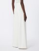 Белые брюки MAX MARA из эластичного хлопка: фото 3 - Invogue