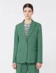 Зелений жакет Weekend Max Mara з бавовни та льону: фото 2 - Invogue