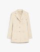 Бежевий жакет Max Mara з накладними кишенями: фото - Invogue