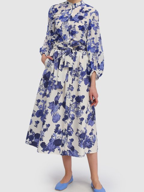 Сині балетки MAX&CO : фото 2 - Invogue