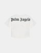 Біла укорочена футболка Palm Angels з бавовни: фото 1 - Invogue