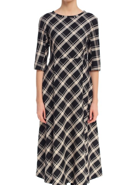 Чёрное платье WEEKEND MAX MARA: фото 3 - Invogue