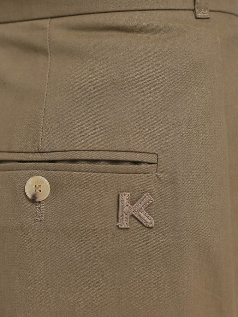 Коричневі брюки KENZO : фото 4 - Invogue