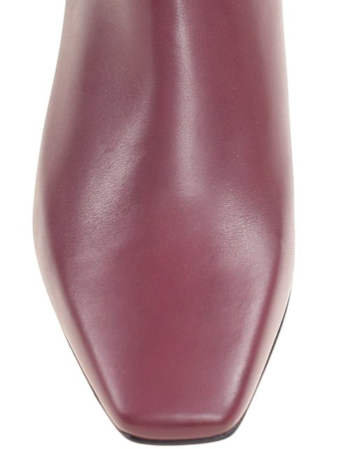 Бордовые сапоги MAX&CO: фото 5 - Invogue