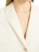 Білий жакет Max Mara однобортний: фото 4 - Invogue