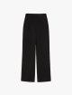Черные брюки Max Mara с кади: фото - Invogue