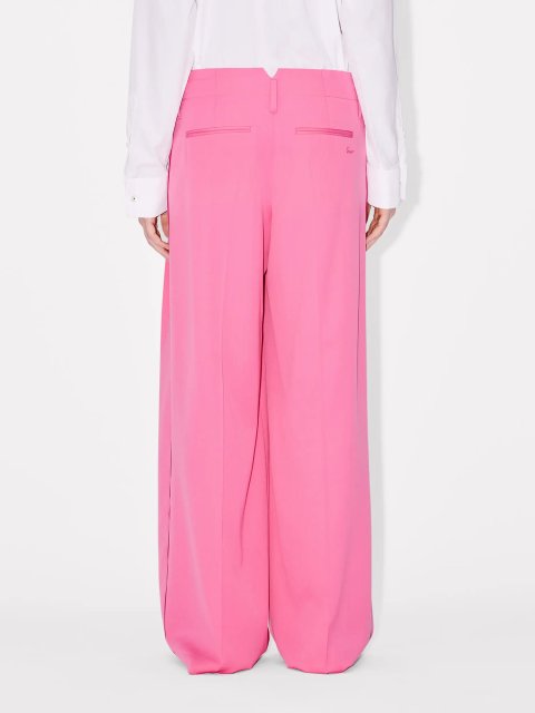 Розовые брюки Kenzo из натуральной шерсти: фото 3 - Invogue