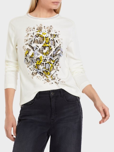 Белая футболка MARC CAIN: фото 1 - Invogue