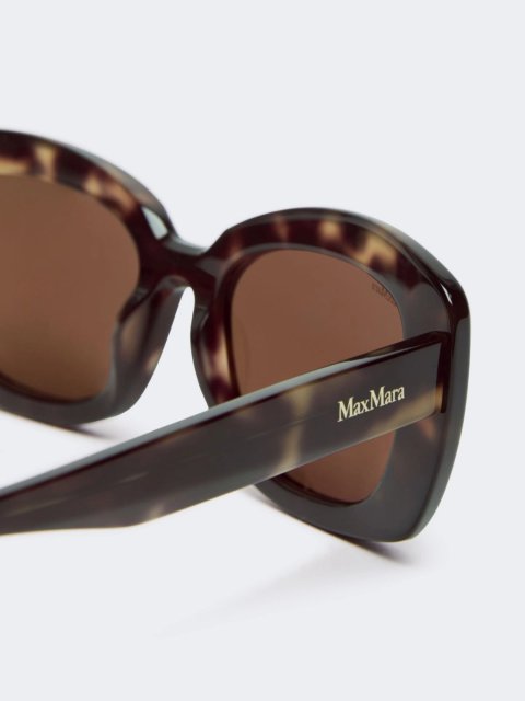 Коричневі сонцезахисні окуляри MAX MARA овальної форми: фото 3 - Invogue