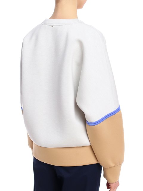 Молочний світшот SPORTMAX : фото 6 - Invogue