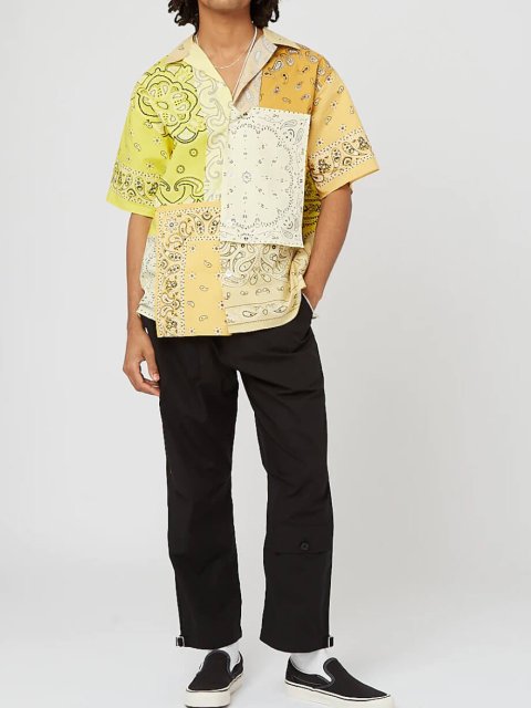 Жёлтая рубашка KENZO: фото 4 - Invogue
