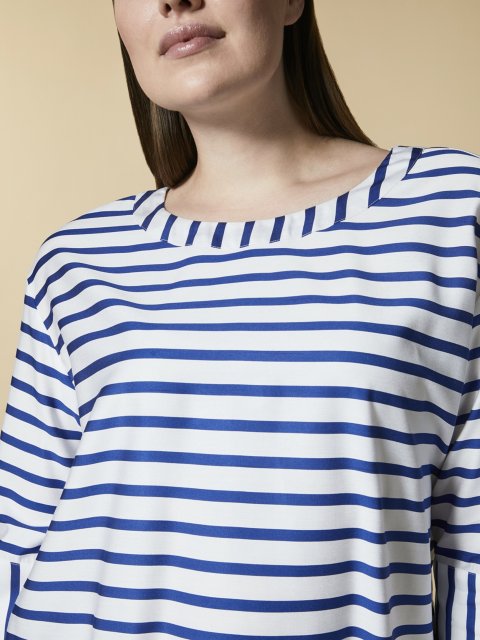 Белая блуза MARINA RINALDI: фото 2 - Invogue