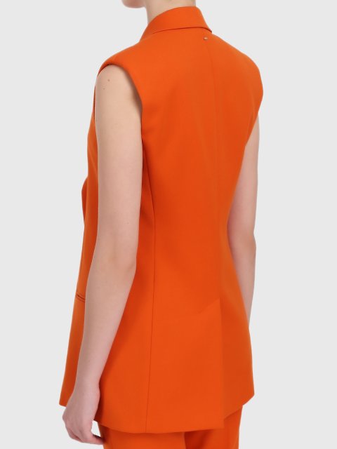 Помаранчевий жилет SPORTMAX : фото 3 - Invogue