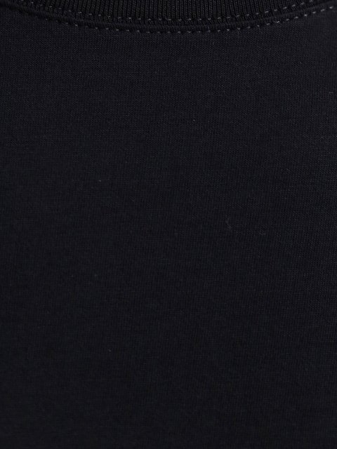 Чорна футболка BOSS : фото 7 - Invogue