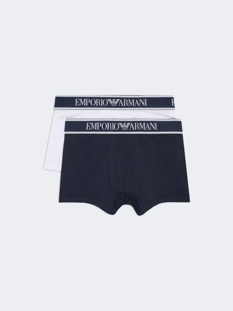 Комплект бавовняних боксерів Emporio Armani Kids для хлопчиків: фото - Invogue