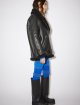 Чорна дублянка Acne Studios зі шкіри: фото 4 - Invogue