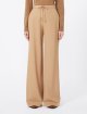 Темно-бежеві брюки MAX MARA з вовняної саржі: фото 2 - Invogue