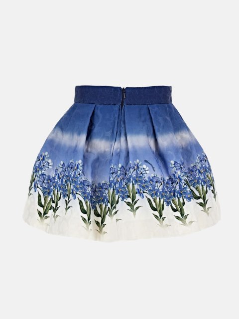 Синя спідниця MONNALISA розкльошеного крою: фото 2 - Invogue