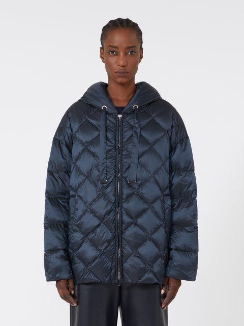 Темно-синя куртка MAX MARA : фото 2 - Invogue