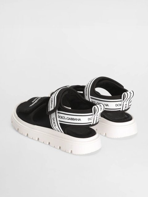 Босоніжки DOLCE&GABBANA KIDS зі шкіри: фото 2 - Invogue