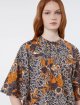 Блуза з принтом WEEKEND MAX MARA з бавовняного попліну: фото 5 - Invogue