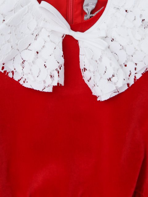 Красное платье IL GUFO: фото 2 - Invogue