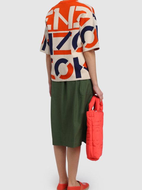 Зелена спідниця KENZO : фото 2 - Invogue