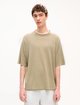 Футболка цвета хаки Kenzo из льна и хлопка: фото 2 - Invogue