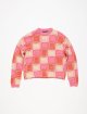 Помаранчевий светр Acne Studios жакардовий: фото - Invogue