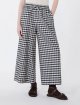 Брюки з картатим візерунком Weekend Max Mara вільного крою: фото 2 - Invogue
