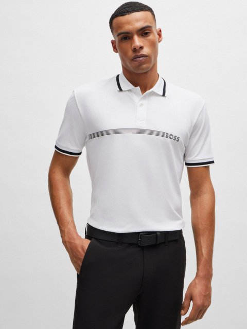 Поло BOSS (62188): фото 1 - Invogue