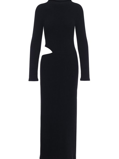 Чёрное платье OLENICH: фото - Invogue