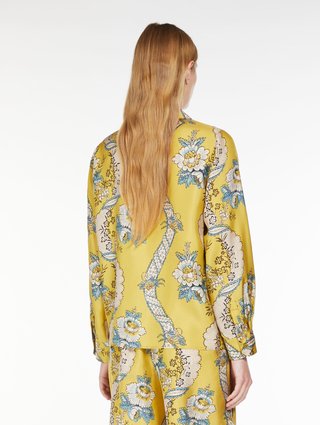 Жовта сорочка WEEKEND MAX MARA : фото 2 - Invogue