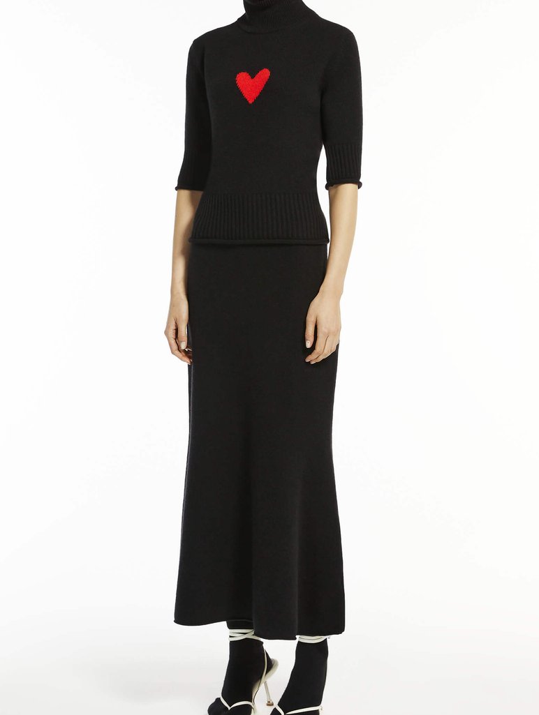 Чёрный свитер SPORTMAX: фото 3 - Invogue